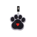 Fabric Weighted Flag Clip, Love My Dog