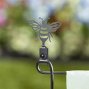 Metal Shaped Flag Stand Clip, Bee