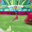 Metal Weighted Enamel Flag Clip, Cardinal