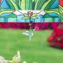 Metal Weighted Enamel Flag Clip, Hummingbird