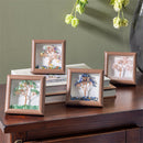 Heart Of The Home Figurine, Square Gemstone Frame, Asst of 4, CDU