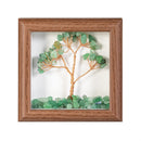 Heart Of The Home Figurine, Square Gemstone Frame, Asst of 4, CDU