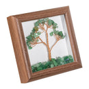Heart Of The Home Figurine, Square Gemstone Frame, Asst of 4, CDU
