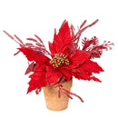 Feels Like the Holidays Faux Floral Table Decor, 10"H, Asst of 2