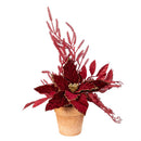 Feels Like the Holidays Faux Floral Table Decor, 10"H, Asst of 2