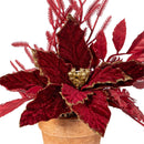 Feels Like the Holidays Faux Floral Table Decor, 10"H, Asst of 2