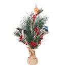 Snowbirds Faux Floral Table Decor, 8"H