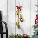 Howdy Holiday, Hanging Bell Cluster, Metal, 20"H