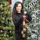 Howdy Holiday, Hanging Bell Cluster, Metal, 20"H