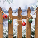 Howdy Holiday, Bells on Jute Rope, Metal, 36"L
