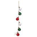 Howdy Holiday, Bells on Jute Rope, Metal, 36"L