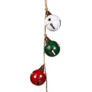 Howdy Holiday, Bells on Jute Rope, Metal, 36"L