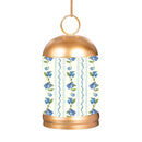 VivaStyle Garden Bell, Printed Bell, Hydrangea, Asst of 2,  10"H