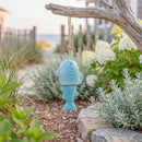 Seaside Retreat Garden Bell, Ceramic Fish, 6.9"H