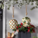 Holly Homestead Garden Bell, Metal Printed Bell, 6", Asst of 2