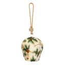 Holly Homestead Garden Bell, Metal Printed Bell, 6", Asst of 2