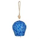 Seaside Retreat Garden Bell, Metal Printed Bell, 6", Asst of 2