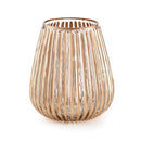 NAPA Home & Garden, RIBBED GLASS LUMINARY 6",GC203