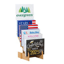 Yard Sign Display with Header Card, Holds 30pc