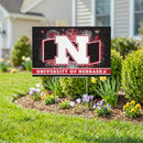 University of Nebraska Yard Sign, Patriotic