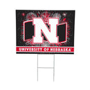 University of Nebraska Yard Sign, Patriotic