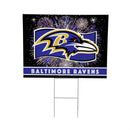 Baltimore Ravens Yard Sign, Patriotic