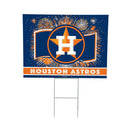 Houston Astros Yard Sign, Patriotic