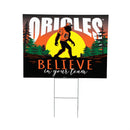 Baltimore Orioles Yard Sign, Bigfoot