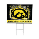 University of Iowa Yard Sign, Patriotic