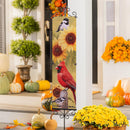 Sunflower Days PVC Vertical Yard Sign, 8"Wx30"H