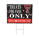 Texas Tech University Yard Sign, Halloween Treats for Fans