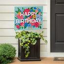 This Calls For Cake Yard Sign with H-Stake, "Happy Birthday", 24"x18"