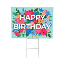 This Calls For Cake Yard Sign with H-Stake, "Happy Birthday", 24"x18"