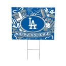 Los Angeles Dodgers Yard Sign, Holiday