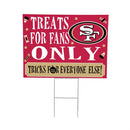 San Francisco 49ers Yard Sign, Halloween Treats for Fans
