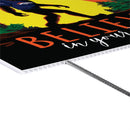 Denver Broncos Yard Sign, Bigfoot