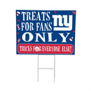 New York Giants Yard Sign, Halloween Treats for Fans