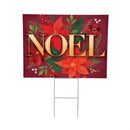 Holly Homestead Yard Sign, "Noel", 24"x18"