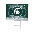 Michigan State University Yard Sign, Patriotic