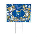 Kansas City Royals Yard Sign, Holiday
