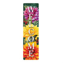 Fall Mums PVC Vertical Yard Sign, 8"Wx30"H