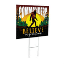 Washington Commanders Yard Sign, Bigfoot