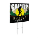 New Orleans Saints Yard Sign, Bigfoot