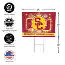 University of Southern California Yard Sign, Patriotic