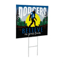 Los Angeles Dodgers Yard Sign, Bigfoot