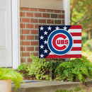 Chicago Cubs Stars & Stripes Yard Sign