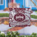Mississippi State University Yard Sign, Holiday