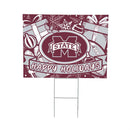 Mississippi State University Yard Sign, Holiday