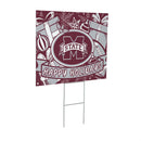 Mississippi State University Yard Sign, Holiday