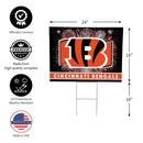 Cincinnati Bengals Yard Sign, Patriotic